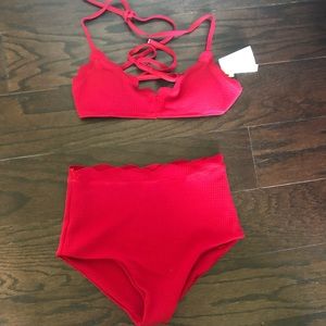 Zaful Red Bikini